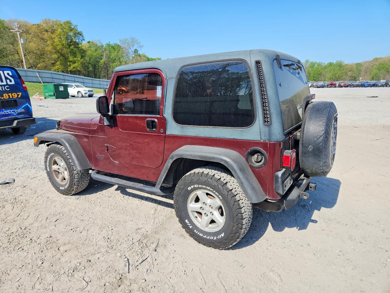 2004 JEEP WRANGLER X photo 3
