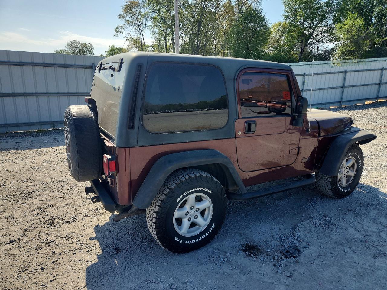 2004 JEEP WRANGLER X photo 5