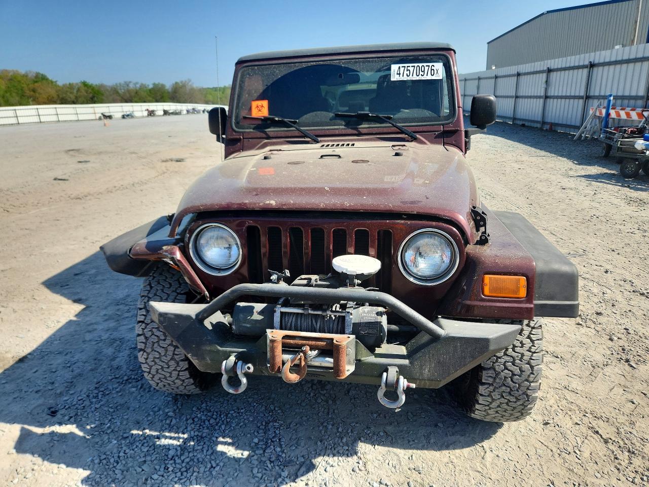 2004 JEEP WRANGLER X photo 9