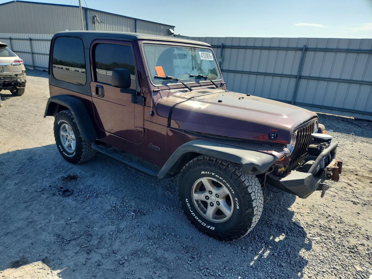 2004 JEEP WRANGLER X photo 7