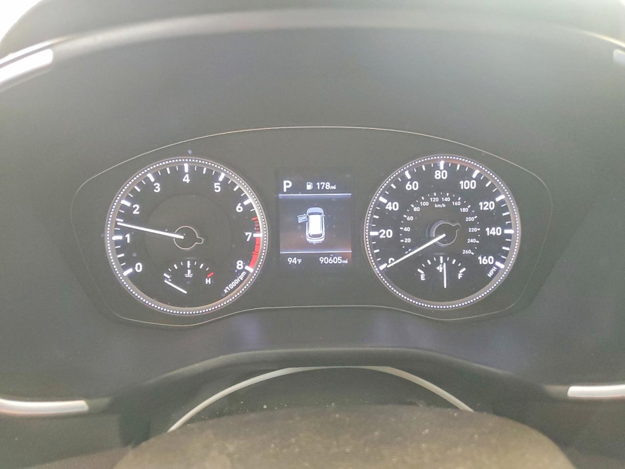 2019 HYUNDAI SANTA FE SE 2.4L photo 9