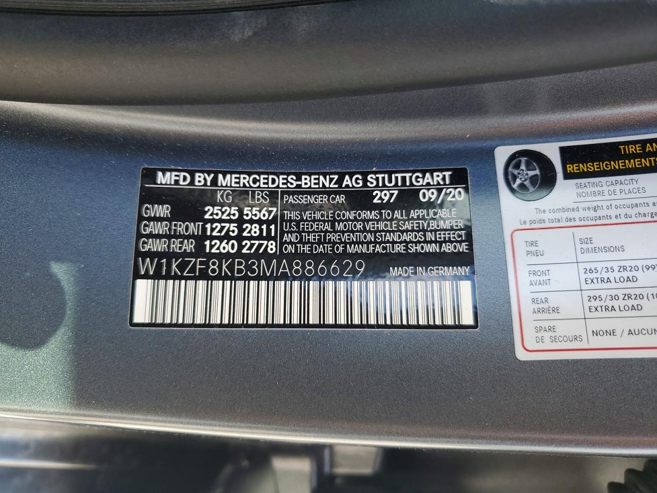 2021 MERCEDES-BENZ E 63 AMG-S 4MATIC photo 37