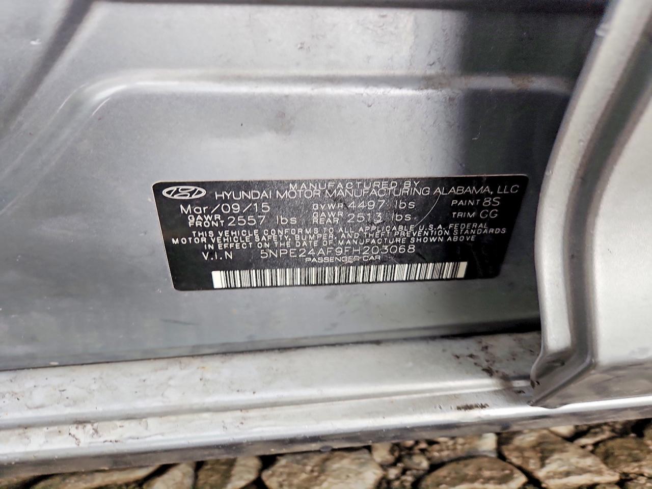 2015 HYUNDAI SONATA SE photo 23