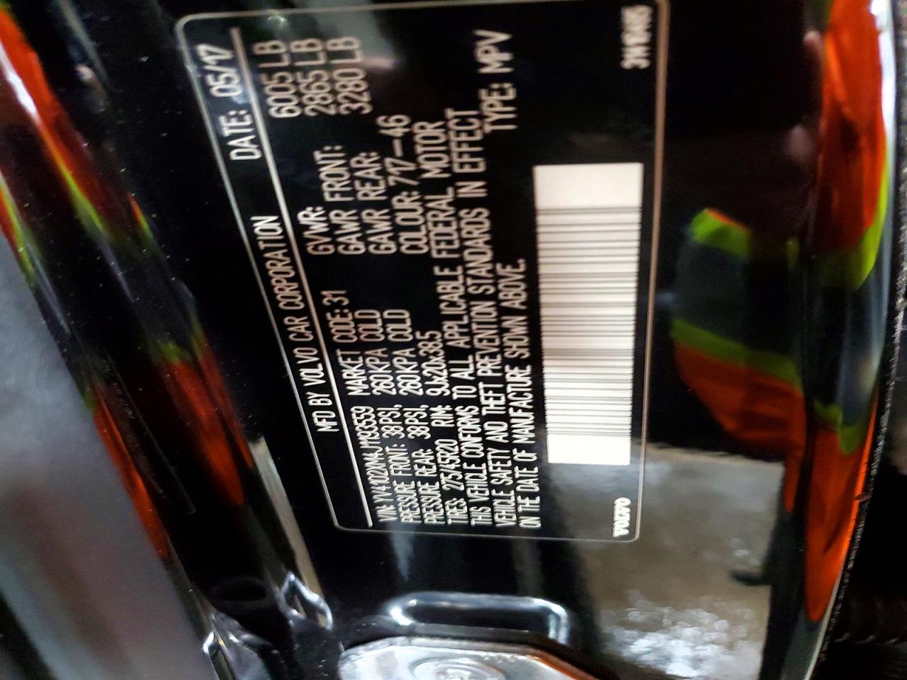 2018 VOLVO XC90 T5 photo 25
