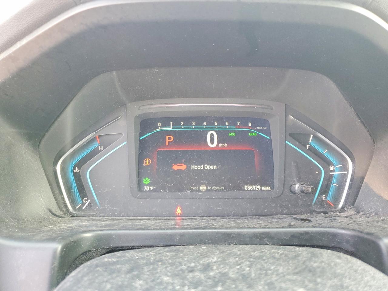 2019 HONDA ODYSSEY EX photo 9