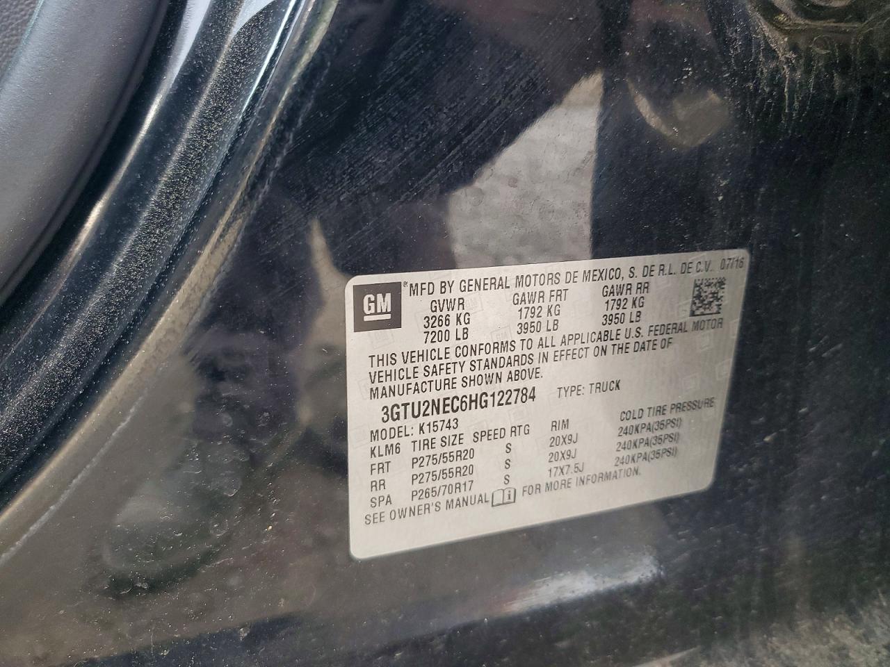 2017 GMC SIERRA K1500 SLT photo 23