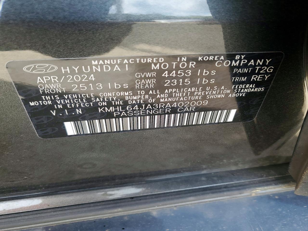 2024 HYUNDAI SONATA SEL photo 34