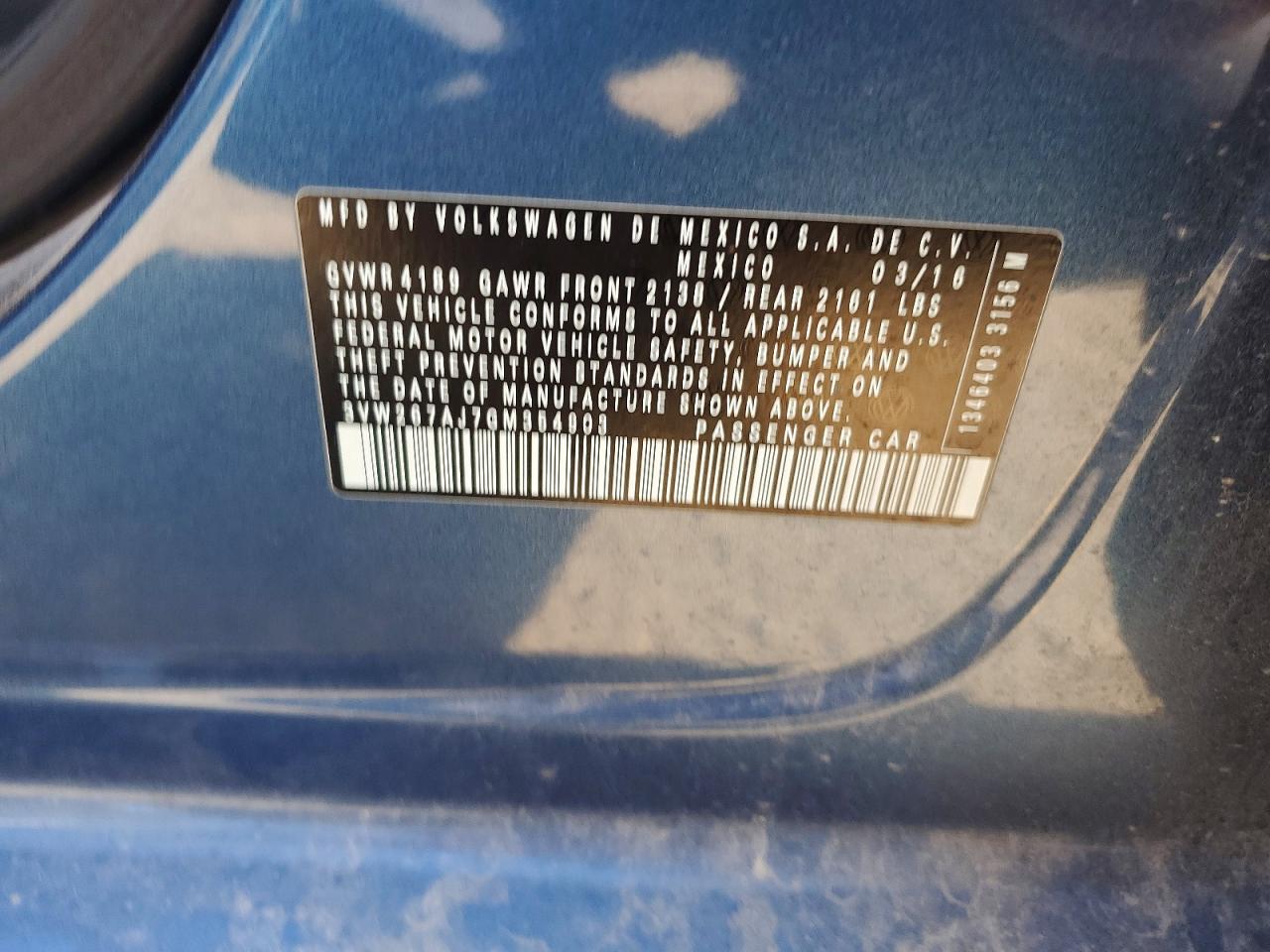 2016 VOLKSWAGEN JETTA S photo 34