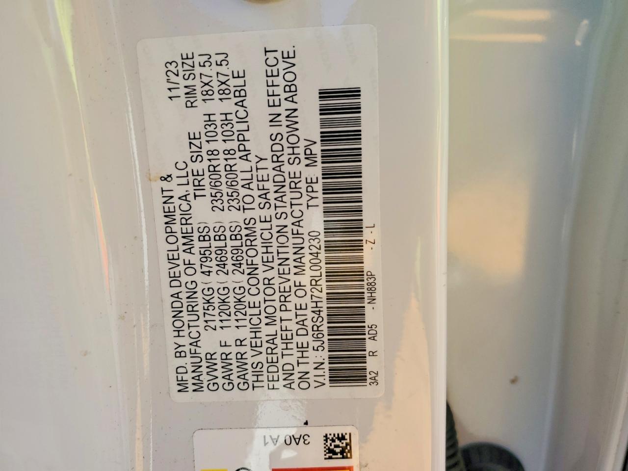 2024 HONDA CR-V EXL photo 37