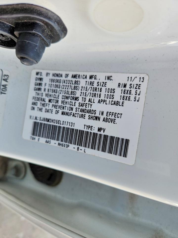2014 HONDA CR-V LX photo 37