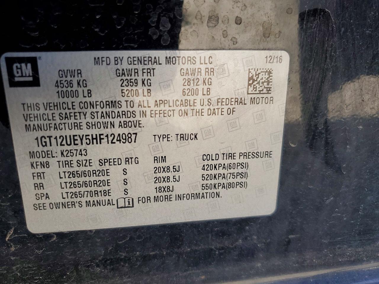 2017 GMC SIERRA K2500 DENALI photo 34