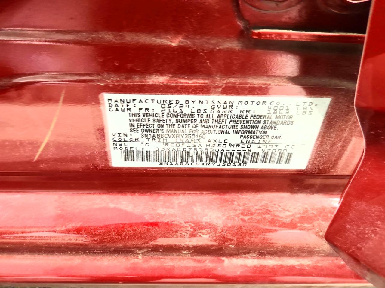 2024 NISSAN SENTRA SV photo 23