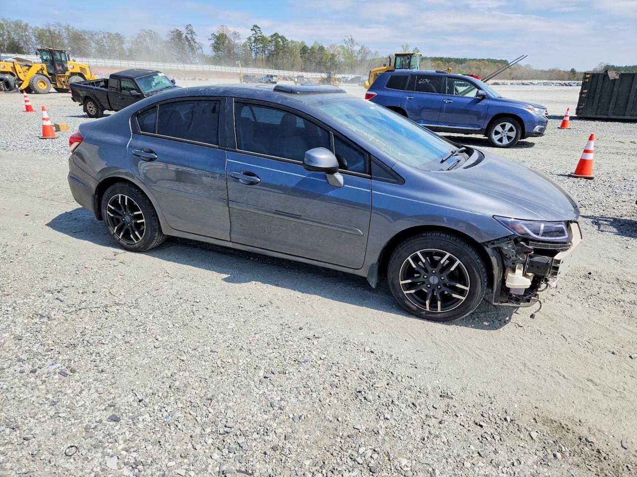 2013 HONDA CIVIC photo 4