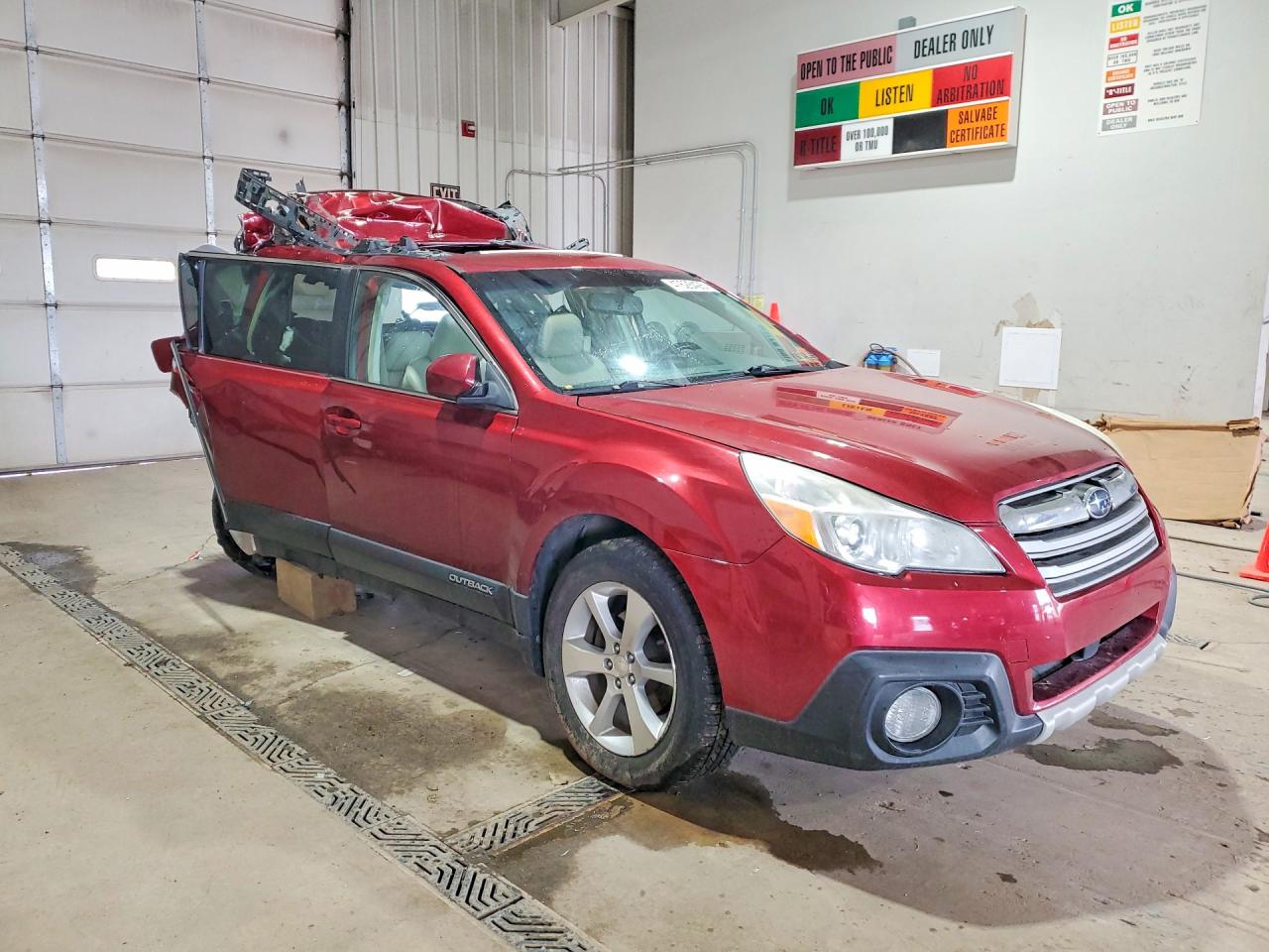 2014 SUBARU OUTBACK 2.5I LIMITED photo 10