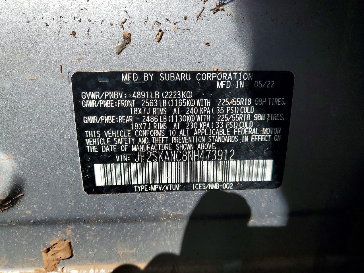 2022 SUBARU FORESTER LIMITED photo 25