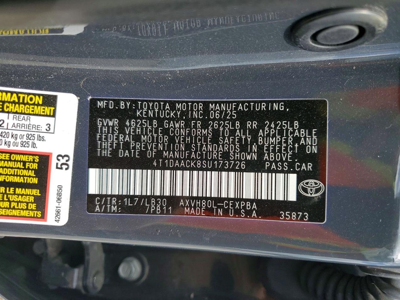 2025 TOYOTA CAMRY XSE photo 37