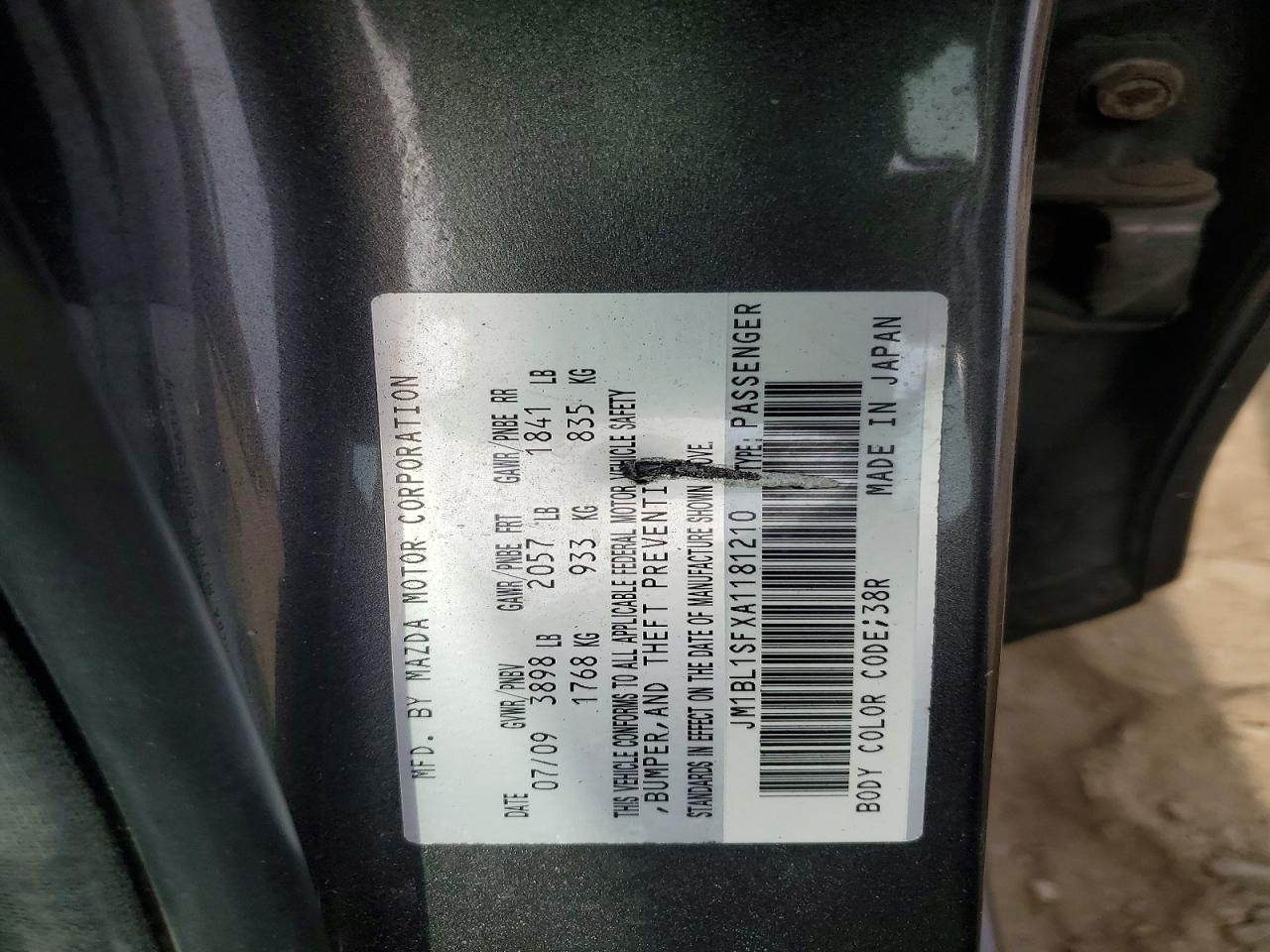2010 MAZDA 3 I photo 34