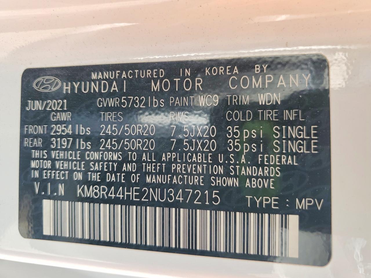 2022 HYUNDAI PALISADE SEL photo 13
