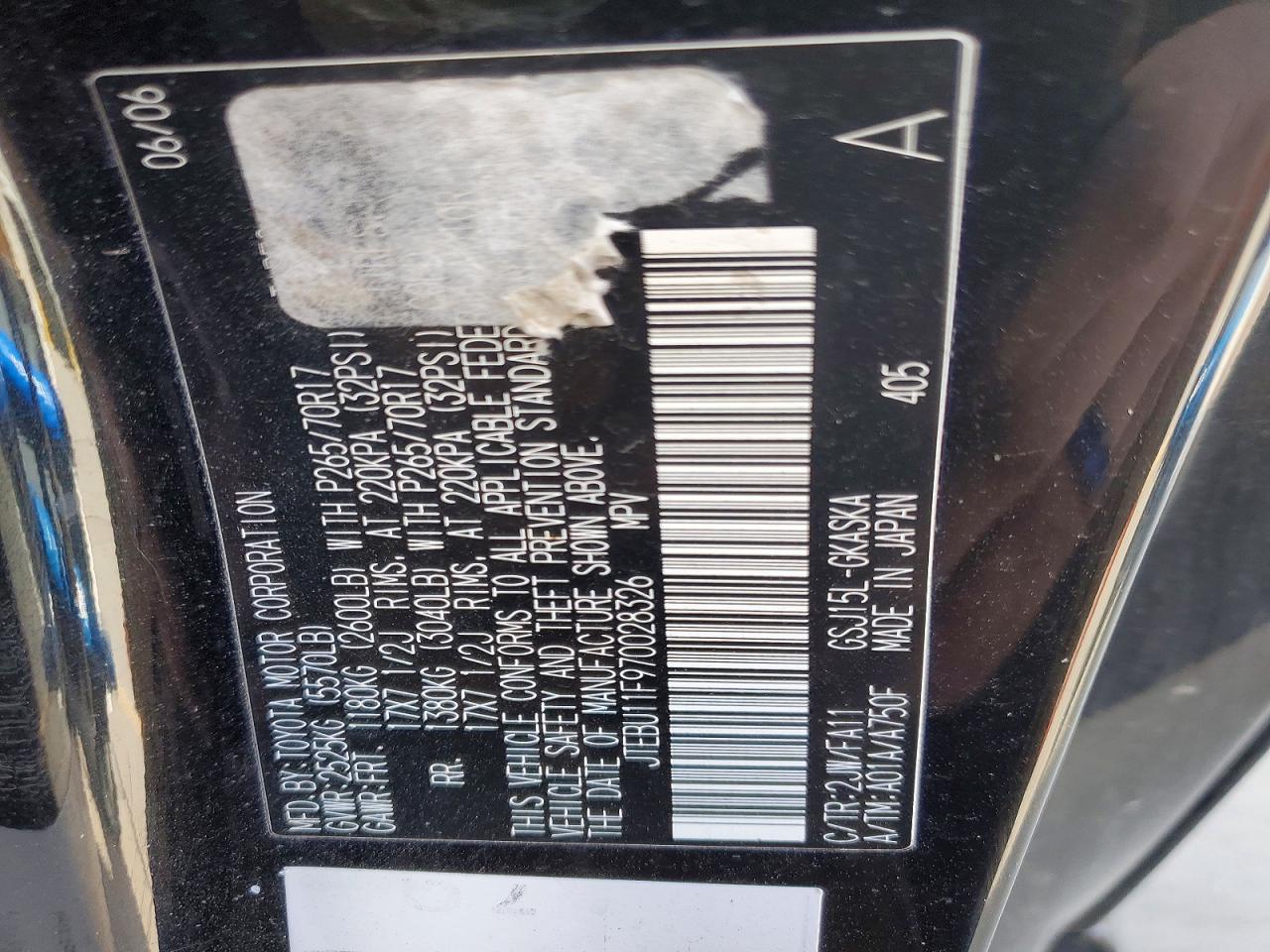 2007 TOYOTA FJ CRUISER BASE photo 34