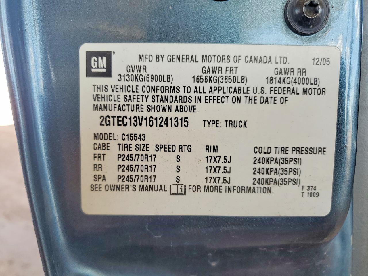 2006 GMC NEW SIERRA C1500 photo 23