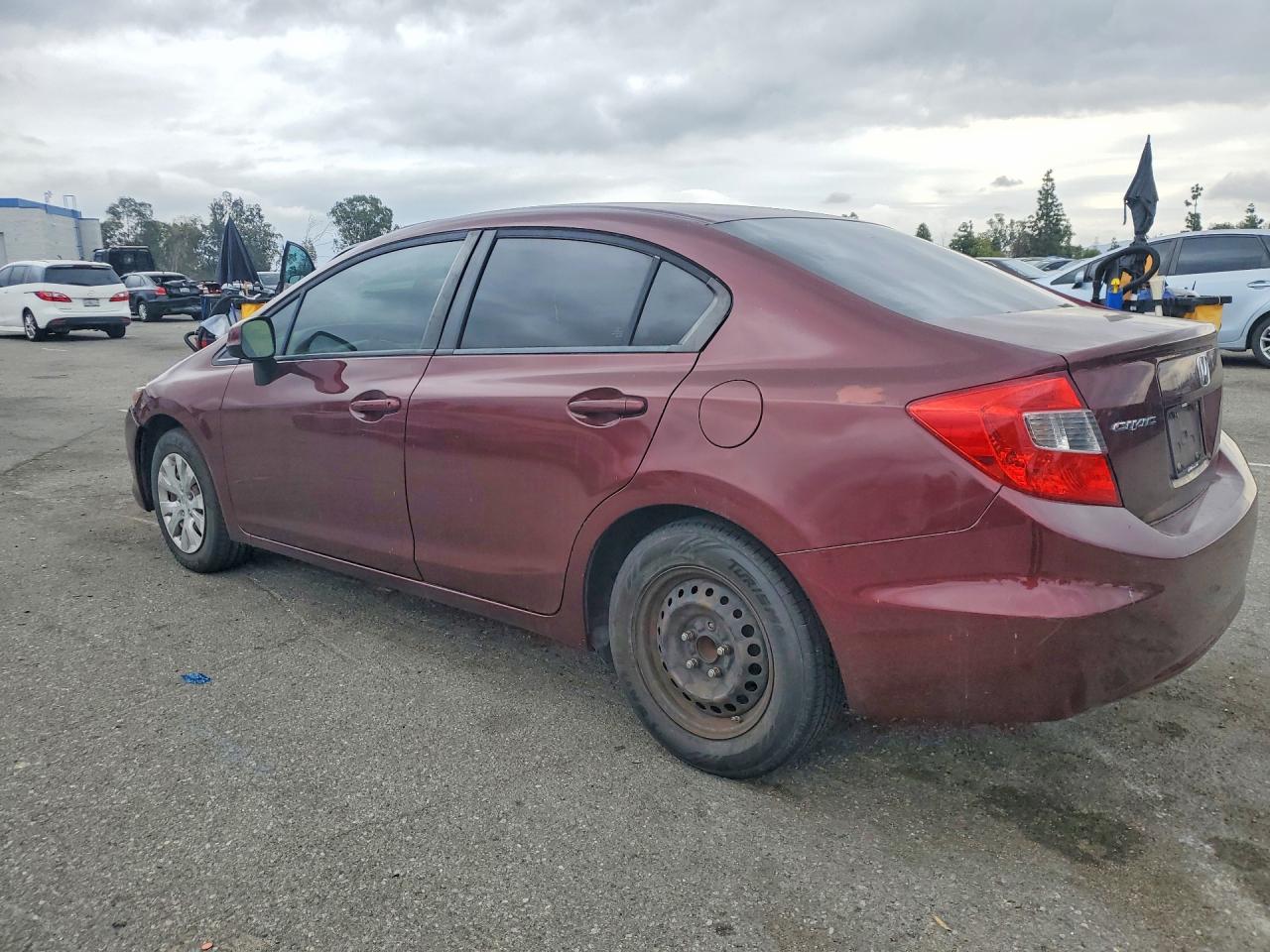 2012 HONDA CIVIC LX photo 2