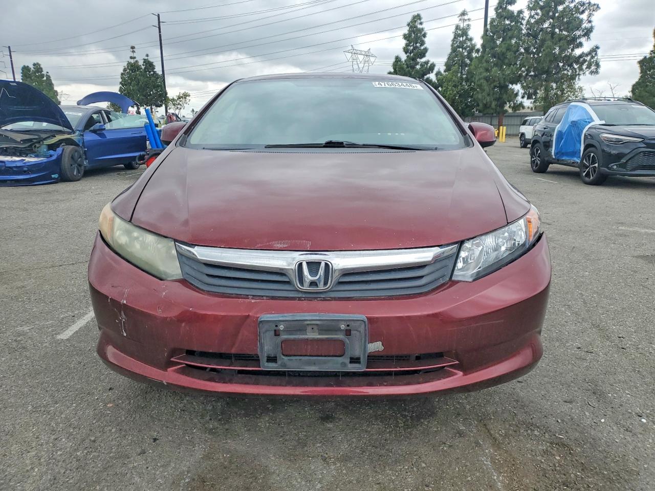 2012 HONDA CIVIC LX photo 5