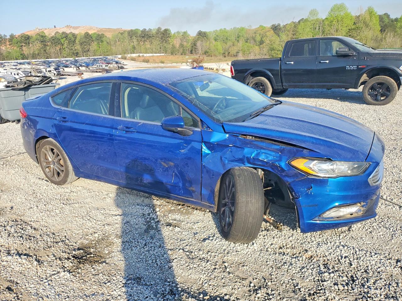 2017 FORD FUSION SE photo 7