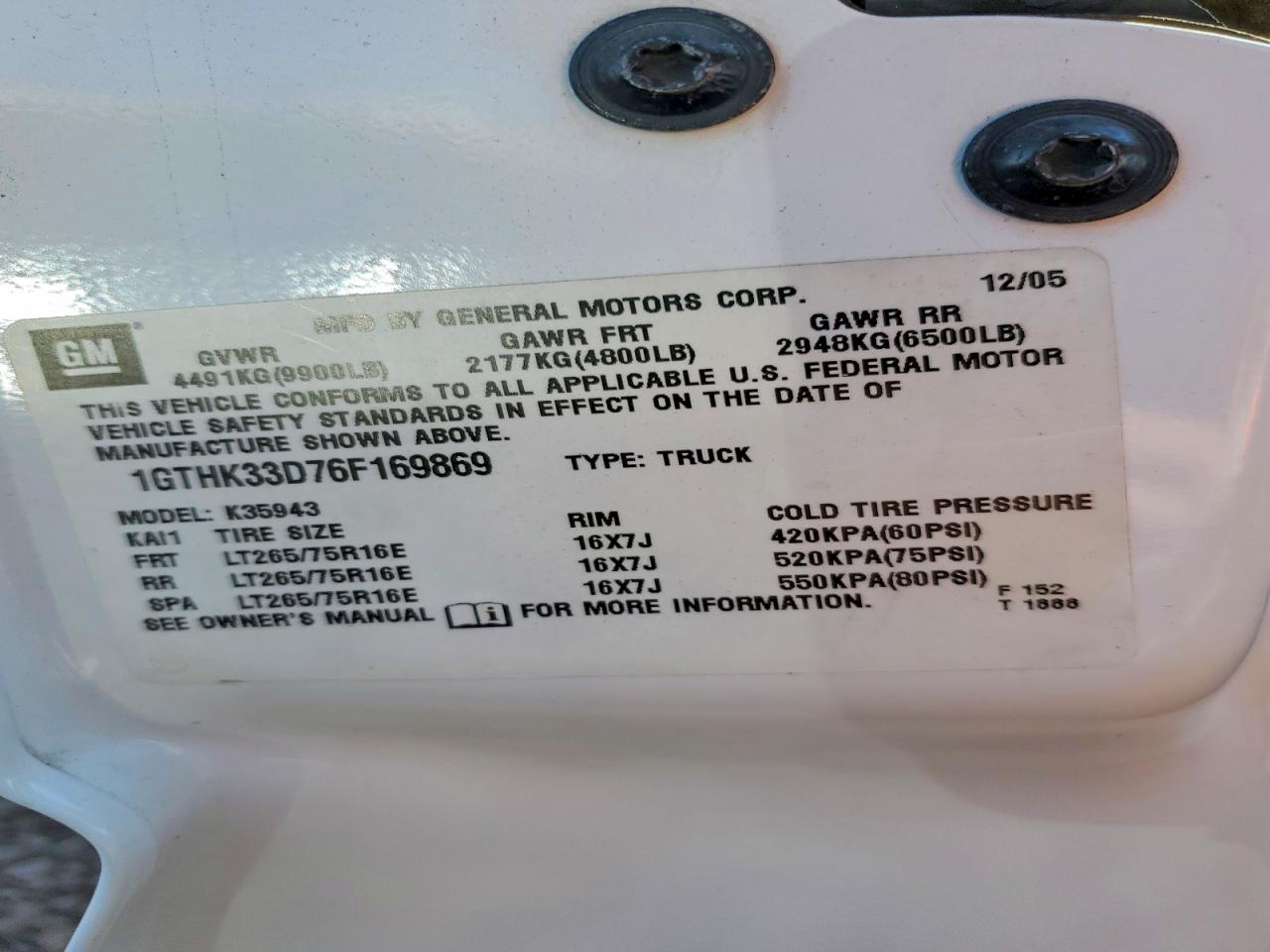 2006 GMC NEW SIERRA K3500 photo 23