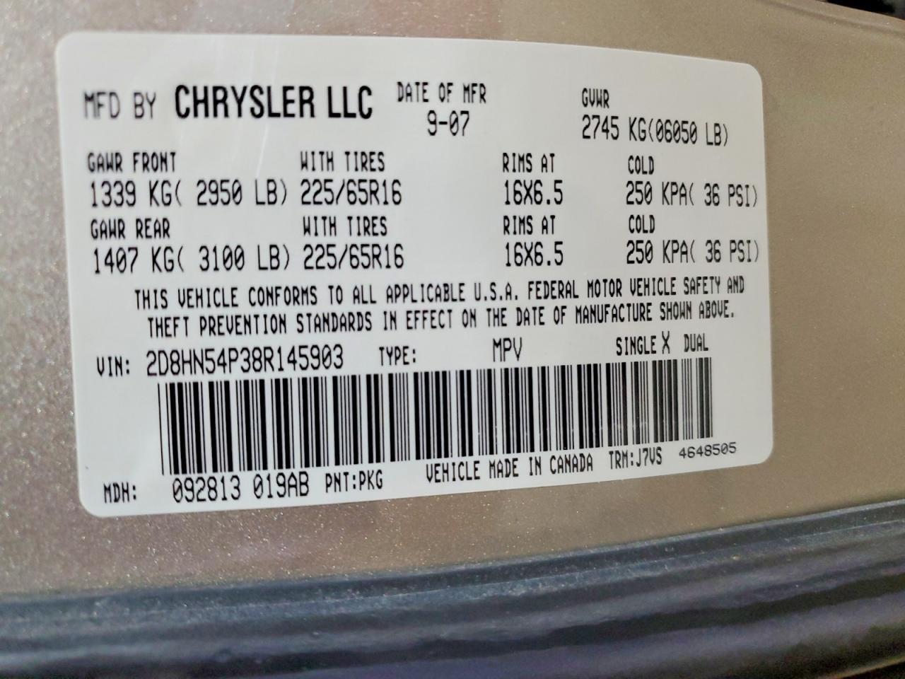 2008 DODGE GRAND CARAVAN SXT photo 25