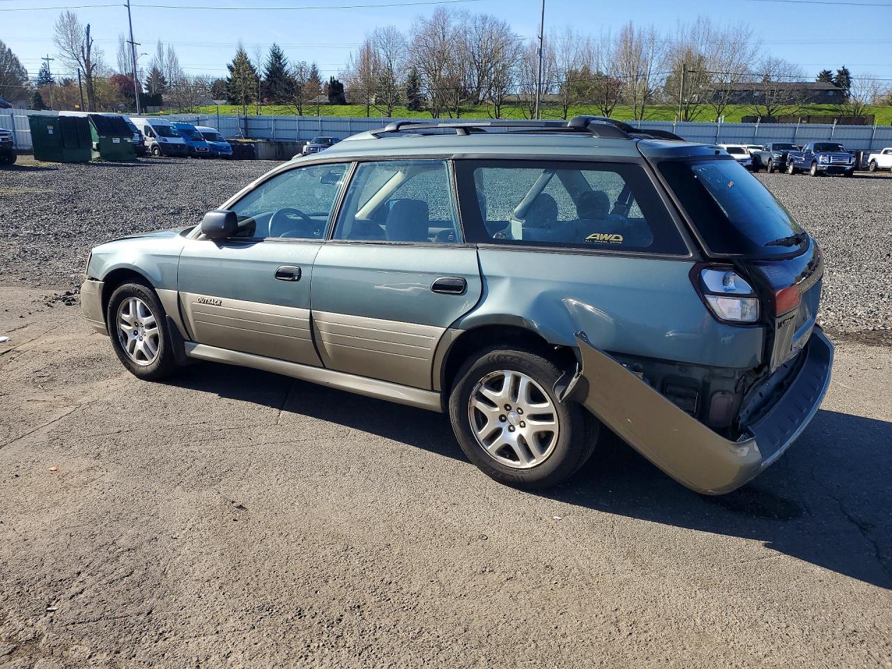 2001 SUBARU LEGACY OUTBACK photo 3