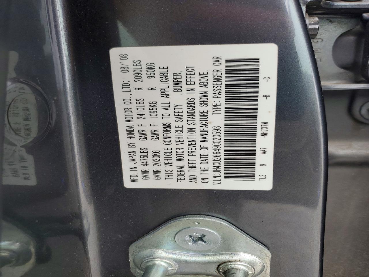 2009 ACURA TSX photo 23