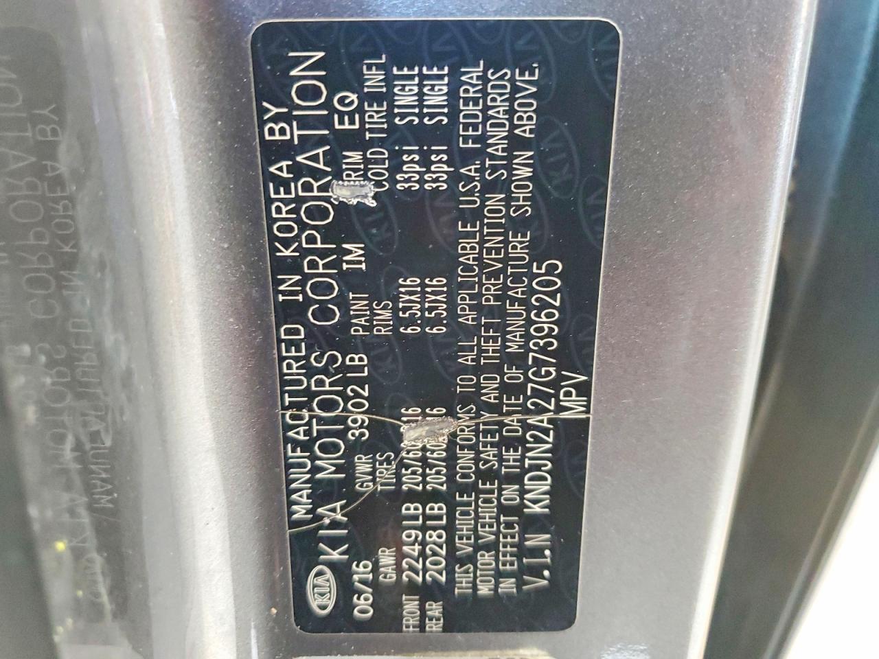2016 KIA SOUL photo 23