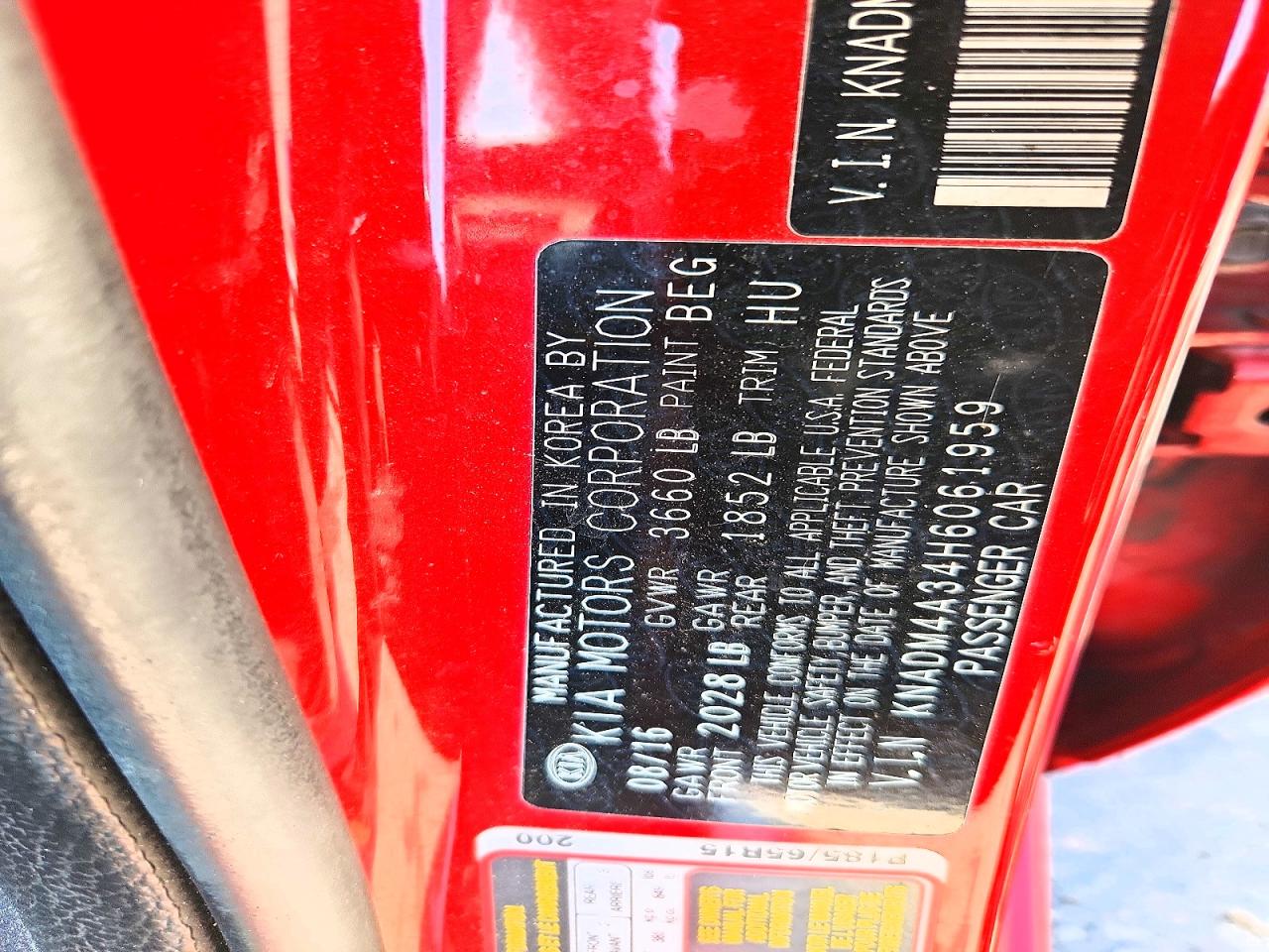 2017 KIA RIO LX photo 34