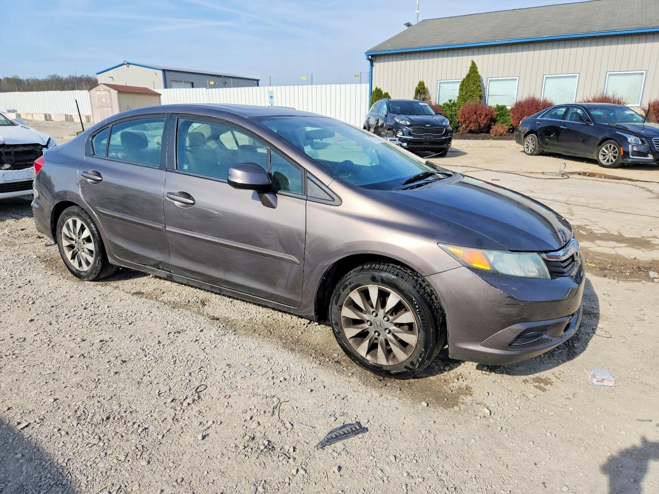 2012 HONDA CIVIC EX photo 4