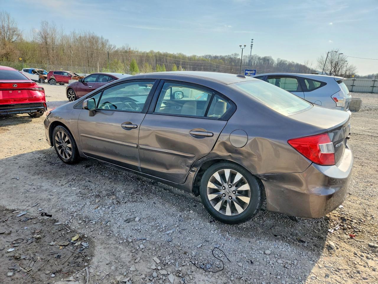 2012 HONDA CIVIC EX photo 2