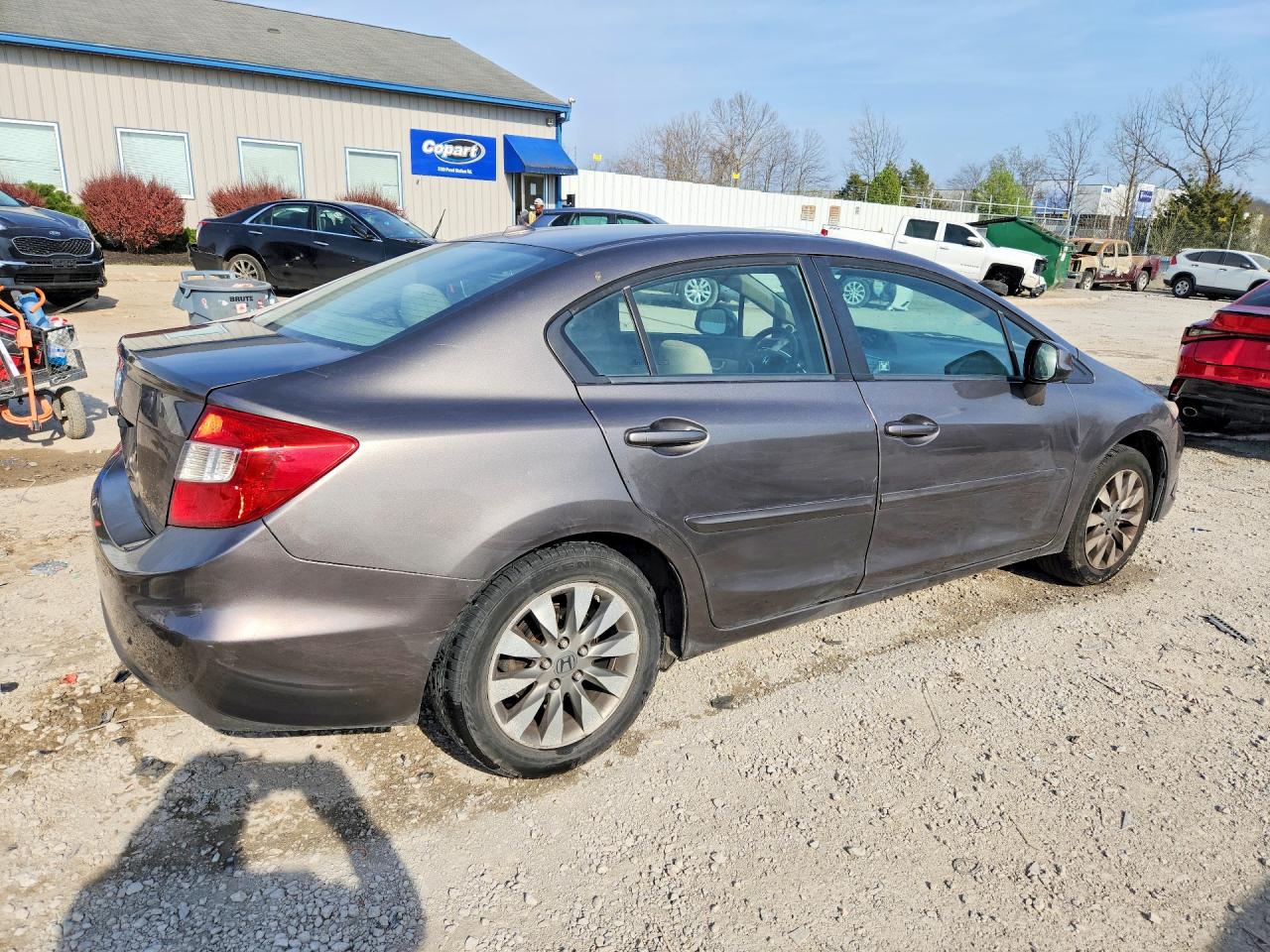 2012 HONDA CIVIC EX photo 3