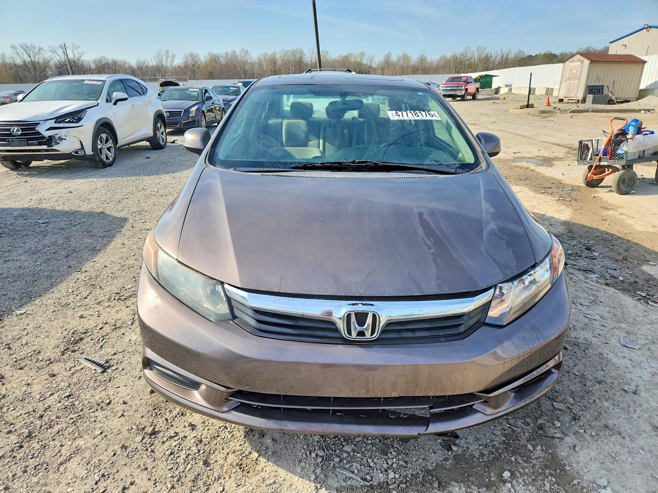 2012 HONDA CIVIC EX photo 5