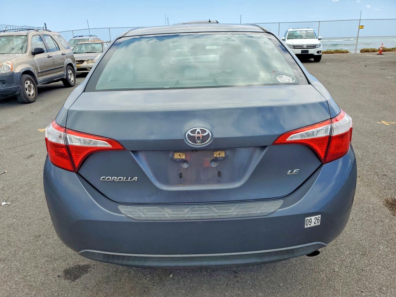 2016 TOYOTA COROLLA LE photo 6