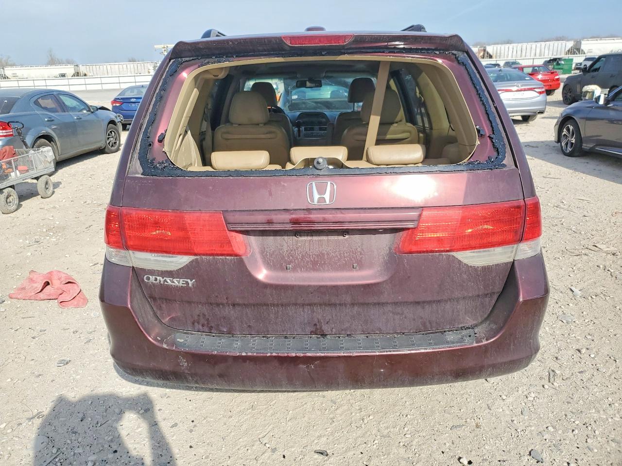 2010 HONDA ODYSSEY EXL photo 11