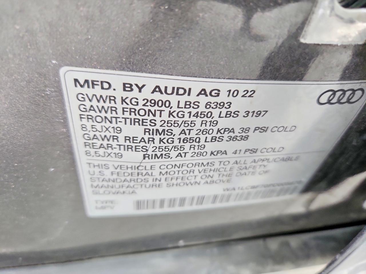 2023 AUDI Q7 PREMIUM PLUS photo 13