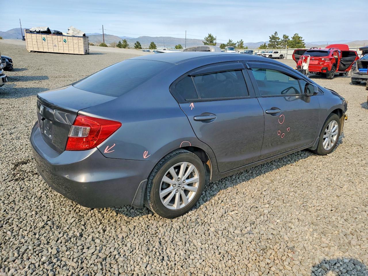 2012 HONDA CIVIC EXL photo 5