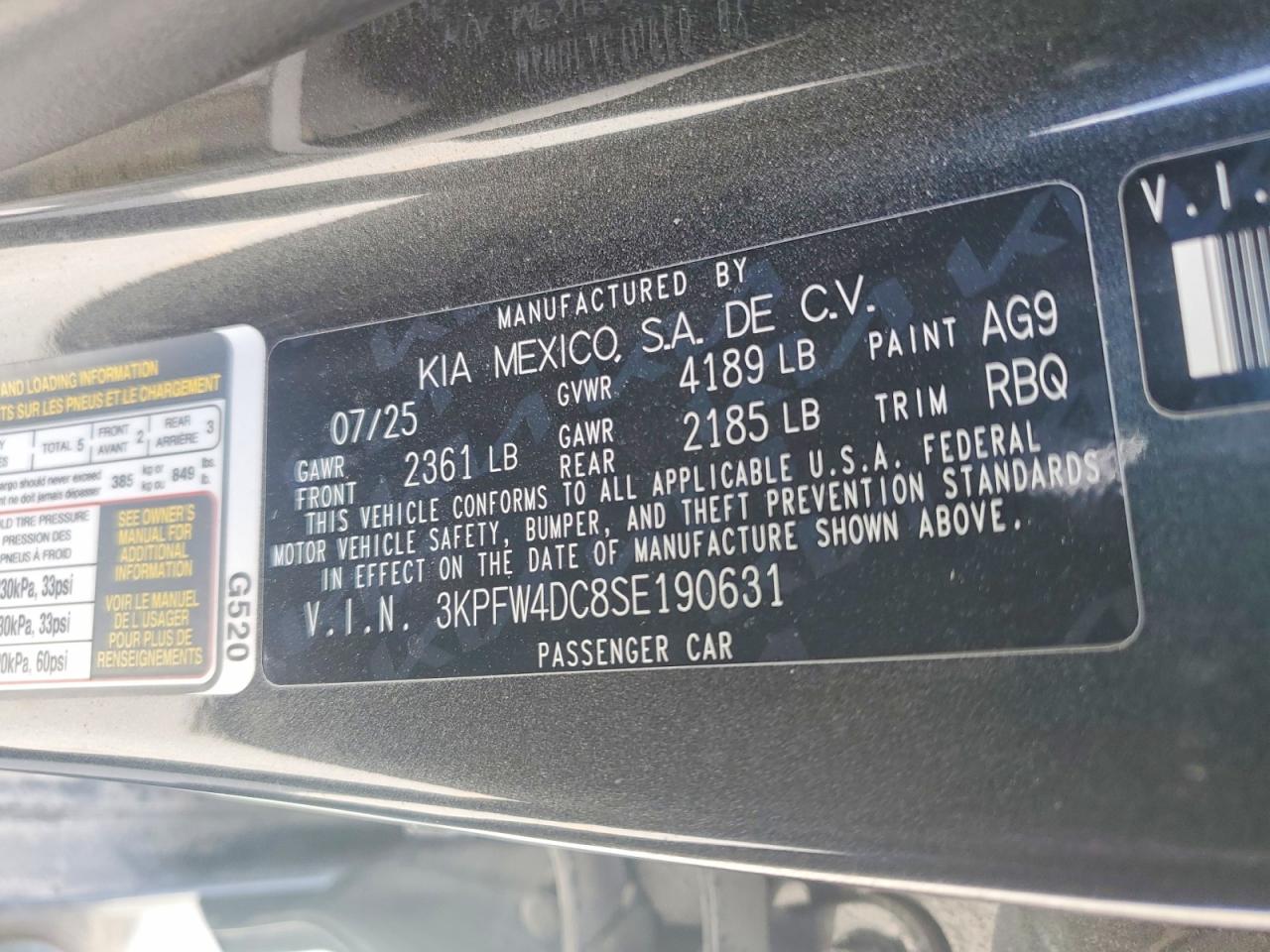2025 KIA K4 GT-LINE TURBO photo 13