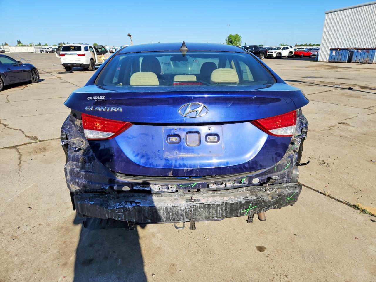 2013 HYUNDAI ELANTRA GLS photo 16