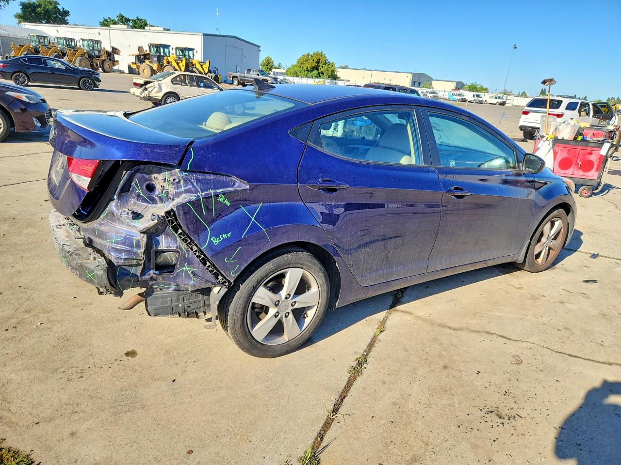 2013 HYUNDAI ELANTRA GLS photo 7
