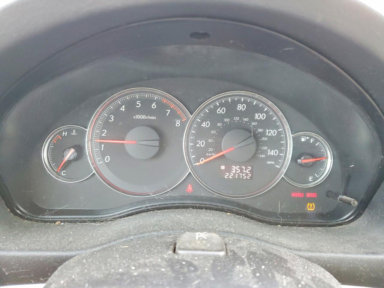2009 SUBARU OUTBACK 2.5I photo 17
