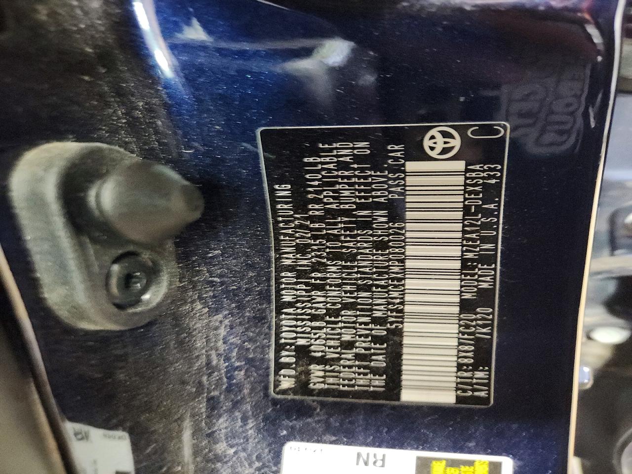 2021 TOYOTA COROLLA SE photo 12
