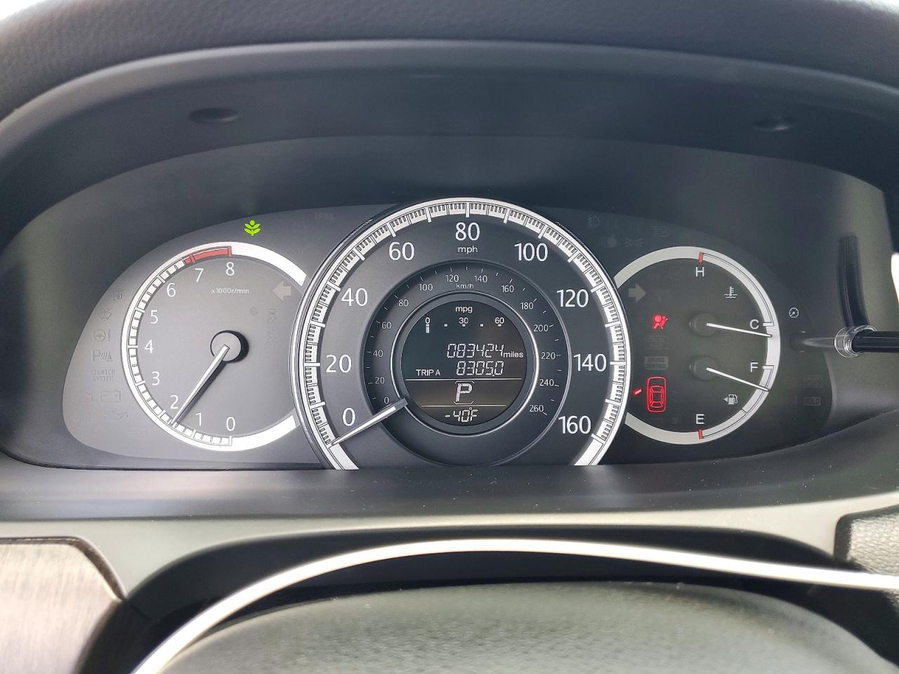 2015 HONDA ACCORD EX photo 9