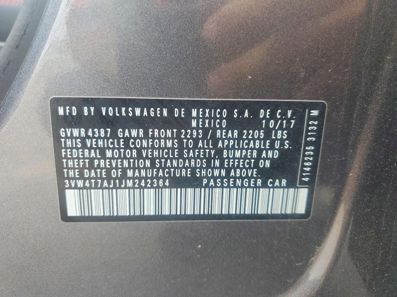2018 VOLKSWAGEN JETTA photo 23