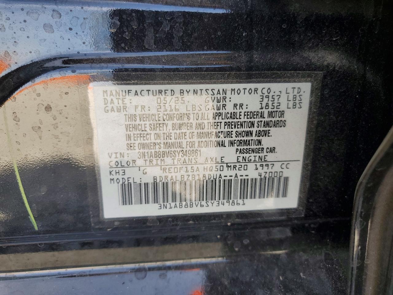 2025 NISSAN SENTRA S photo 25