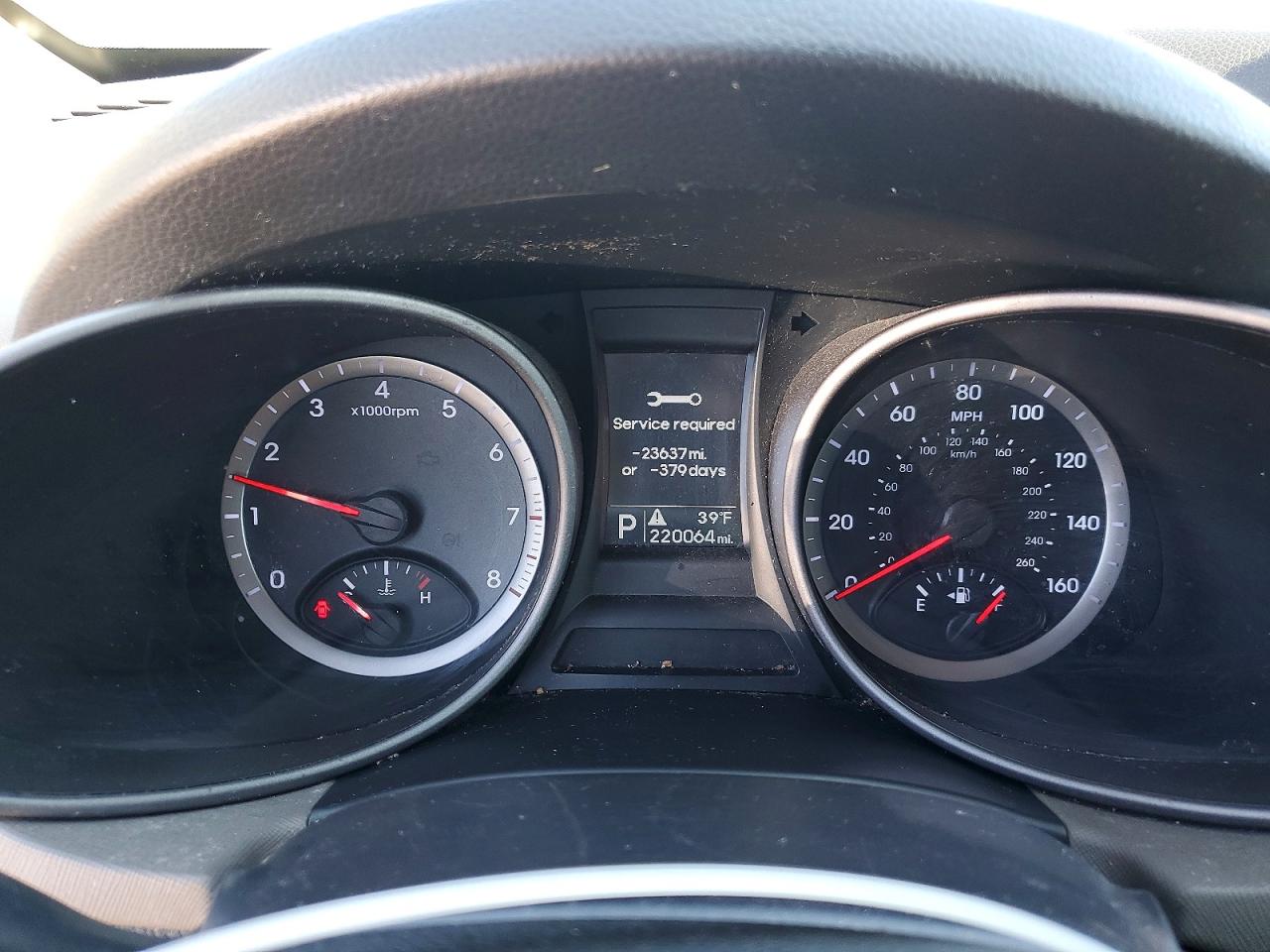 2014 HYUNDAI SANTA FE SPORT 2.4L photo 9